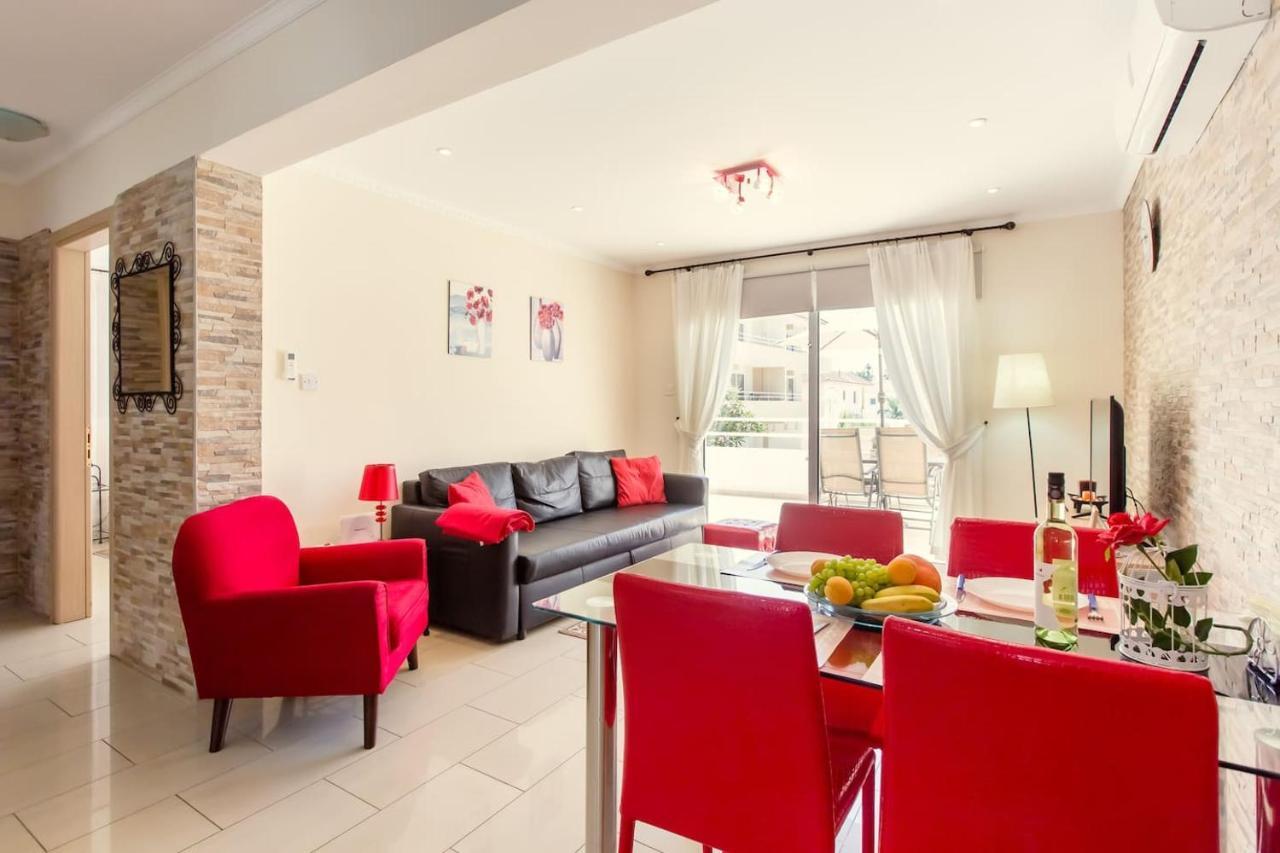 Nissi 3 Pool Access Garden Apartment Ayia Napa Exterior photo