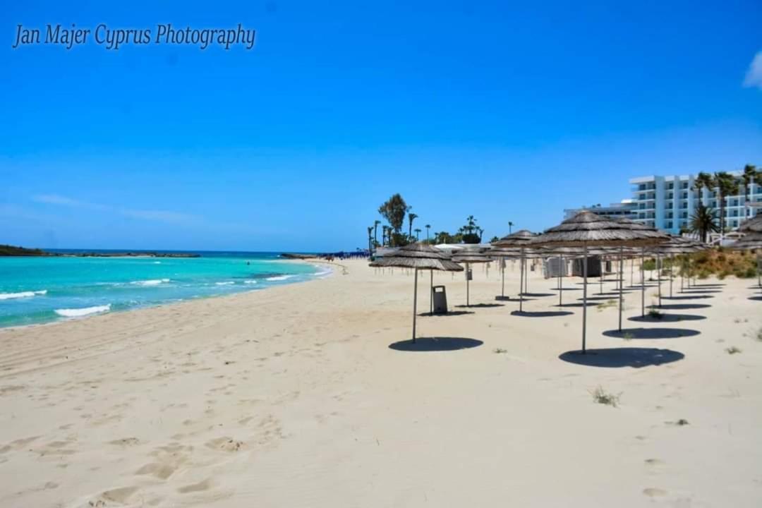 Nissi 3 Pool Access Garden Apartment Ayia Napa Exterior photo