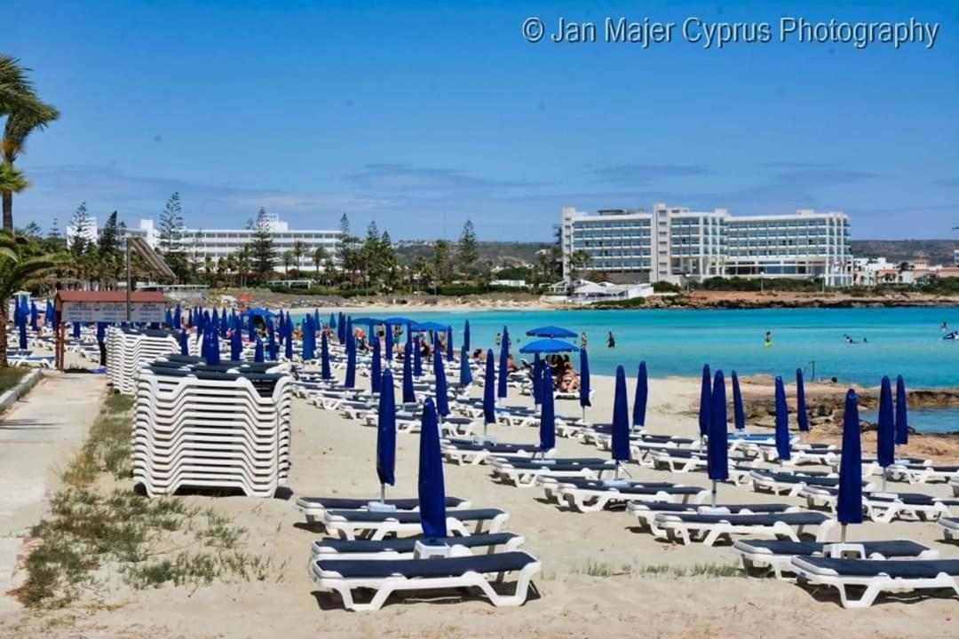 Nissi 3 Pool Access Garden Apartment Ayia Napa Exterior photo