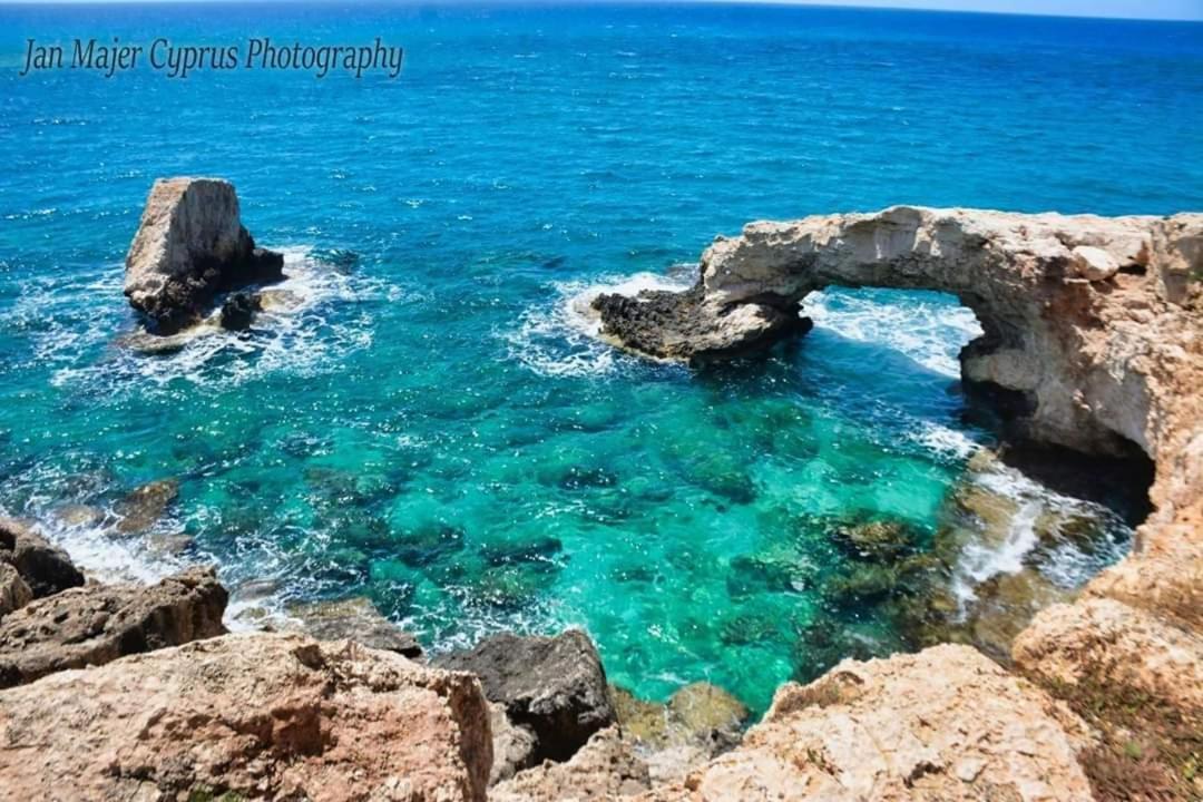 Nissi 3 Pool Access Garden Apartment Ayia Napa Exterior photo